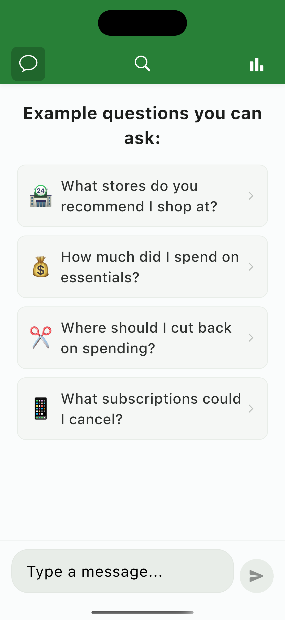Franklin AI Chat mobile