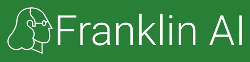 Franklin AI logo on green background